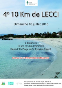 10 km de Lecci 10 km de Lecci