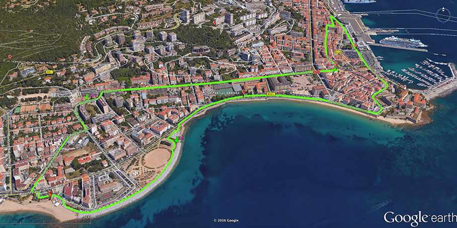 Nouveau city Trail à Ajaccio en Septembre