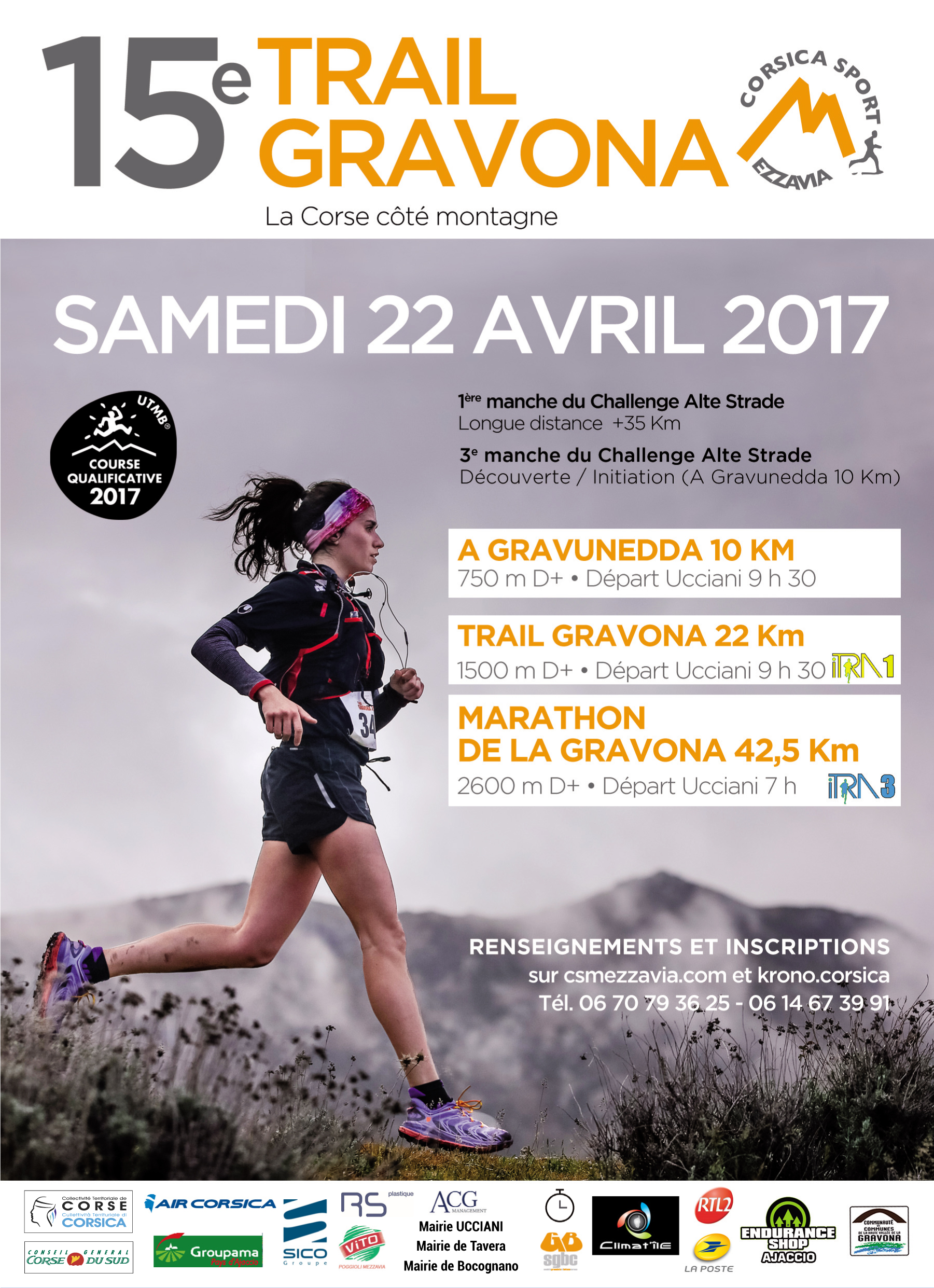 Le trail de la Gravona