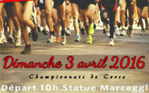 Le marathon d'Ajaccio, édition 2016